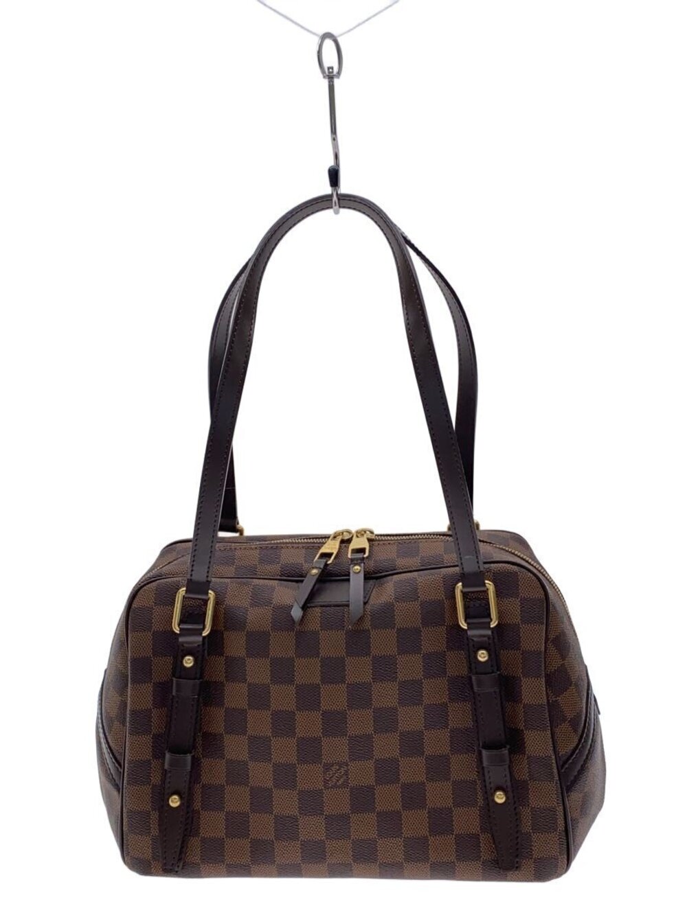 LOUIS VUITTON Rivington Damier Ebene Brown
